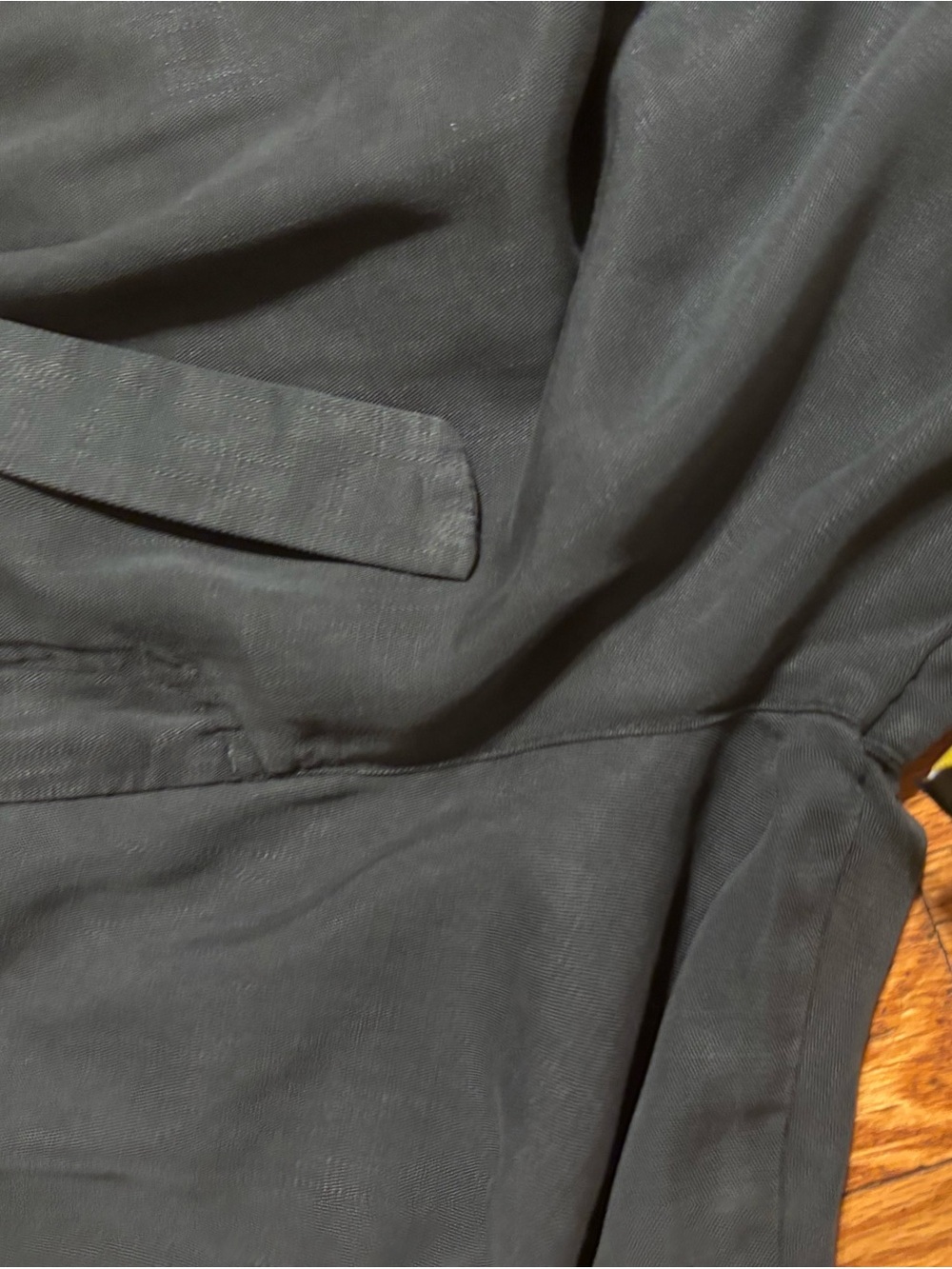 Women’s High-Waist Paperbag Chino Pants With Wooden Belt — image 7 of 8
